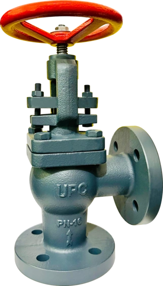 CAST IRON NON RETURN VALVE RIGHT ANGLE PATTERN