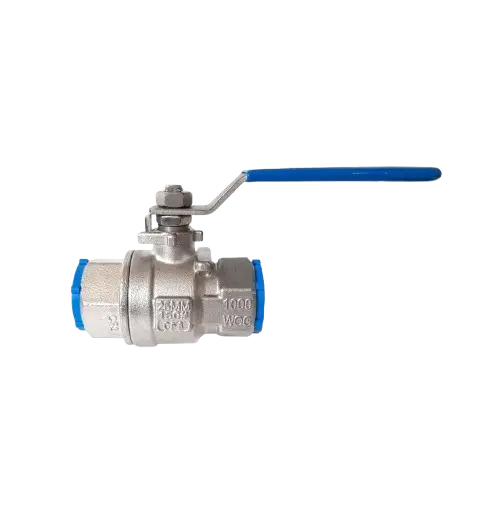 Screwed End Ball Valve Single Piece