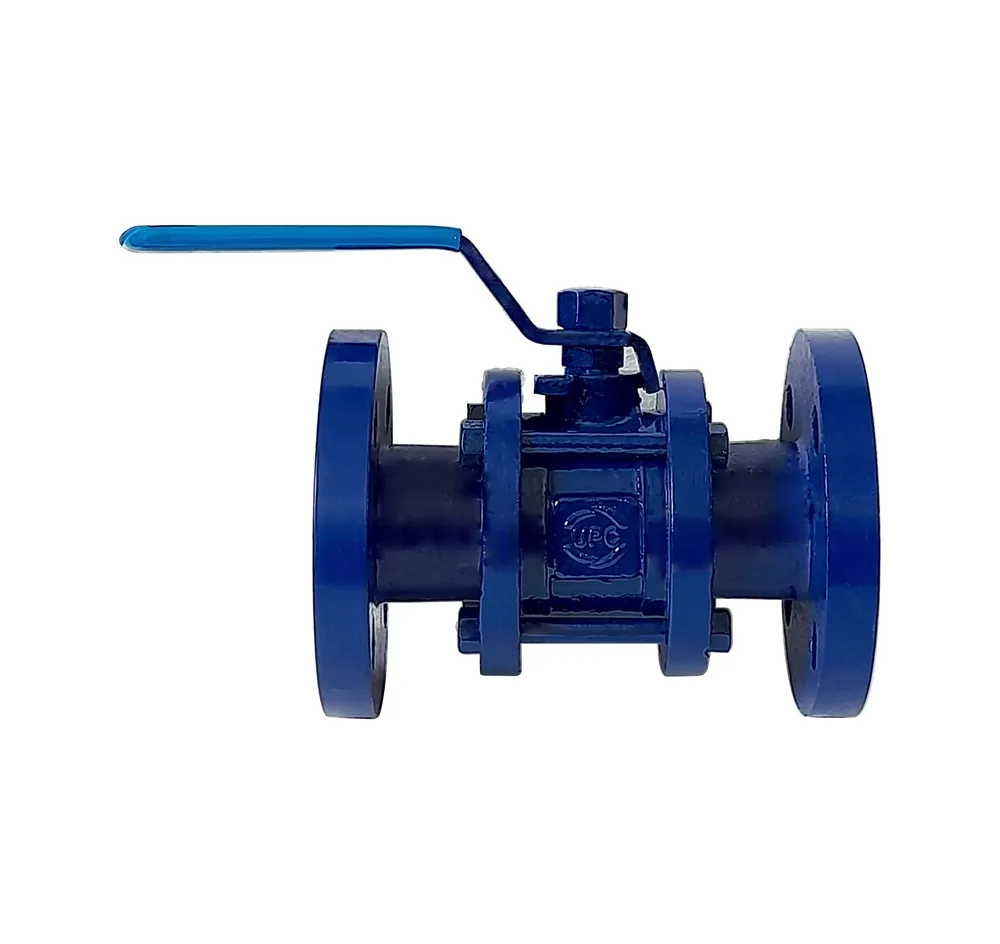 Screwed End Ball Valve Single Piece Ci